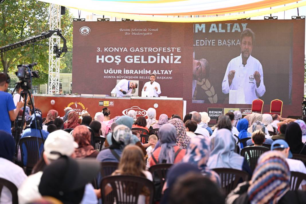 Konya, yüz binlerce ziyaretçiyi lezzet sofrasında ağırlıyor 4